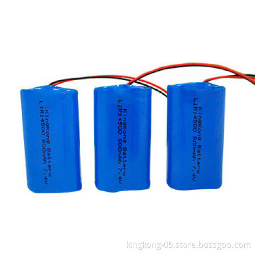 Lithium-ion Rechargeable Battery Pack, 14,500 for Electric Toys